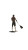 Paddleboarding Surfer Vinyl Car Decal Sticker – Waterproof & UV-Resistant 