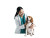 Veterinarian With Beagle Vinyl Car Decal Sticker – Waterproof & UV-Resistant 