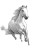 Galloping Horse Art Vinyl Car Decal Sticker – Waterproof & UV-Resistant 