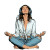 Meditating With Money Vinyl Car Decal Sticker – Waterproof & UV-Resistant 