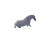 Struggling Brown Horse Vinyl Car Decal Sticker – Waterproof & UV-Resistant 