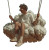 Cloud Swinging Man Vinyl Car Decal Sticker – Waterproof & UV-Resistant 
