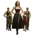Latex Dirndl Woman Vinyl Car Decal Sticker – Waterproof & UV-Resistant 