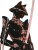 Cyberpunk Cat Warrior V2 Vinyl Car Decal Sticker – Waterproof & UV-Resistant 