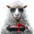 Sheep In Sunglasses Vinyl Car Decal Sticker – Waterproof & UV-Resistant 