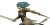 Persian Warrior Girl Vinyl Car Decal Sticker – Waterproof & UV-Resistant 