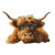 Beach Cow Vinyl Car Decal Sticker – Waterproof & UV-Resistant 