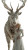 Majestic Dior Stag Vinyl Car Decal Sticker – Waterproof & UV-Resistant 