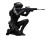 Futuristic Black Ops Vinyl Car Decal Sticker – Waterproof & UV-Resistant 