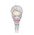 Cute Girl Gift Vinyl Car Decal Sticker – Waterproof & UV-Resistant 