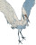 Japanese Crane Manga Vinyl Car Decal Sticker – Waterproof & UV-Resistant 