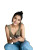 Cheerful Burmese Female Vinyl Car Decal Sticker – Waterproof & UV-Resistant 