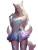 Ahri Illustration V4 Vinyl Car Decal Sticker – Waterproof & UV-Resistant 