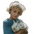 Boy With Rabbits Vinyl Car Decal Sticker – Waterproof & UV-Resistant 