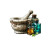 Vintage Mortar Pestle Vinyl Car Decal Sticker – Waterproof & UV-Resistant 