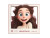 Instagram Cartoon Girl Vinyl Car Decal Sticker – Waterproof & UV-Resistant 