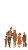 Family Sunset Walk Vinyl Car Decal Sticker – Waterproof & UV-Resistant 