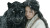 Korean Woman With Panther V2 Vinyl Car Decal Sticker – Waterproof & UV-Resistant 