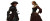 Pirate Vs Noblewoman Vinyl Car Decal Sticker – Waterproof & UV-Resistant 