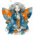 Ethereal Butterfly Girl Vinyl Car Decal Sticker – Waterproof & UV-Resistant 