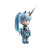 Chibi Cyber Unicorn Vinyl Car Decal Sticker – Waterproof & UV-Resistant 