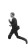 Lonely City Runner Vinyl Car Decal Sticker – Waterproof & UV-Resistant 