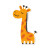 Cute Giraffe Sticker Vinyl Car Decal Sticker – Waterproof & UV-Resistant 