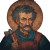 Byzantine Traveler Portrait Vinyl Car Decal Sticker – Waterproof & UV-Resistant 