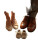 Expectant Couple'S Feet Vinyl Car Decal Sticker – Waterproof & UV-Resistant 