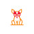 Lucha Chihuahua Icon Vinyl Car Decal Sticker – Waterproof & UV-Resistant 