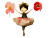 Ballet Fairy Vinyl Car Decal Sticker – Waterproof & UV-Resistant 