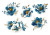 3D Flower Stickers Vinyl Car Decal Sticker – Waterproof & UV-Resistant 