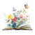 Spring Book Clipart Vinyl Car Decal Sticker – Waterproof & UV-Resistant 