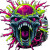 Alien Monster Poster Vinyl Car Decal Sticker – Waterproof & UV-Resistant 