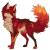 Curly Fur Wolf Vinyl Car Decal Sticker – Waterproof & UV-Resistant 