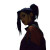 Cyberpunk Vampire Portrait Vinyl Car Decal Sticker – Waterproof & UV-Resistant 