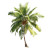 Fresh Coconut Tree Vinyl Car Decal Sticker – Waterproof & UV-Resistant 