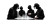 Futuristic Team Planning Vinyl Car Decal Sticker – Waterproof & UV-Resistant 5.4