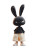 Stylish 3D Bunny V3 Vinyl Car Decal Sticker – Waterproof & UV-Resistant 8.213333333333333"