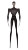 Gothic Fashion Figure V2 Vinyl Car Decal Sticker – Waterproof & UV-Resistant 