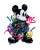 Punk Mickey Graffiti Vinyl Car Decal Sticker – Waterproof & UV-Resistant 8.0"