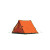 Orange Camping Tent Vinyl Car Decal Sticker – Waterproof & UV-Resistant 6.826666666666667"