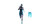 Futuristic Sprint Duel Vinyl Car Decal Sticker – Waterproof & UV-Resistant 5.4