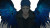 Bluejay Winged Man Vinyl Car Decal Sticker – Waterproof & UV-Resistant 2.72"