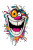 Cartoon Character T-Shirt V2 Vinyl Car Decal Sticker – Waterproof & UV-Resistant 8.96"