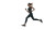 Urban Runner V3 Vinyl Car Decal Sticker – Waterproof & UV-Resistant 5.4