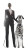 Fashion Model & Dalmatian V3 Vinyl Car Decal Sticker – Waterproof & UV-Resistant 9.706666666666667"