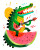 Dancing Crocodile Guitarist Vinyl Car Decal Sticker – Waterproof & UV-Resistant 8.0"
