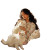 Lady With Cats Vinyl Car Decal Sticker – Waterproof & UV-Resistant 3.4133333333333336"