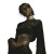 Stylized Nun Portrait V2 Vinyl Car Decal Sticker – Waterproof & UV-Resistant 6.826666666666667"
